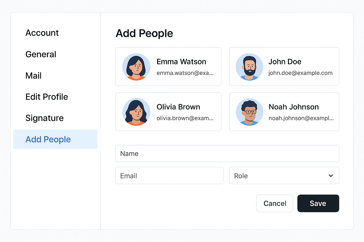 Screenshot of SuperComp.AI settings customization